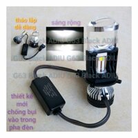 Bóng đèn pha bi cầu Led G63 Black ADIU , P6 plus ADIU 65W, T2 pro chân H4 giá 1 bóng