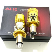 Bóng đèn pha bi cầu Led Gold mắt ếch 70W, P6 plus 65W chân H4 quạt không dây sáng trắng giá 1 chiếc