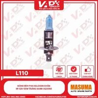 Bóng Đèn Pha Halogen Chân H1 12V-55W Trắng Xanh (4200K)