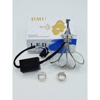 Bóng đèn pha LED 2 tim BMU chân đa năng cho xe máy