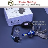 Bóng Đèn Pha LED 40W TD Có Cánh Tản Nhiệt Cực Sáng [Cao Cấp] - Đèn Led, Bóng Pha Dành Cho Xe Máy