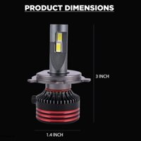 Bóng đèn Pha Led H4, H7, H11, 9005, 9006,9012,Y6 🔥