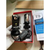 Bóng đèn Pha led T9- 65W Mẫu mới 2024 chân H4 phù hợp tất cả các loại pha ô tô,xe máy chân H4 tụ nhôm chống nước