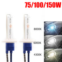 Bóng Đèn Pha Xenon HID H1 H3 H7 H8 H9 H11 75W / 100W / 150W 6000K 12V 9005 9006 Chuyên Dụng Cho Xe Hơi
