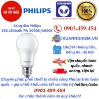 Bóng đèn Philips ESS LEDbulb 7W 3000K/6500K