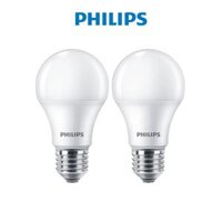Bóng đèn PHILIPS LED BULB đôi A60 - Công suất 7W, 9W, 11W - 9W - Ánh sáng trắng 6500K