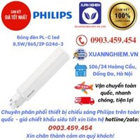 Bóng đèn PL-C led 8,5W/865/2P G24d-3