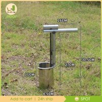 Bóng đèn Planter Dụng cụ đào lỗ Plugger Chuyên nghiệp Tẩy công cụ làm vườn cao cấp Máy cấy bóng đèn làm vườn để đào lỗ