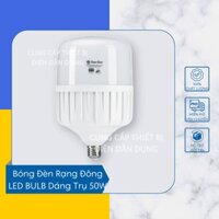 Bóng Đèn Rạng Đông LED BULB Dáng Trụ 50W Tiết Kiệm Điện Năng, Tuổi Thọ Cao