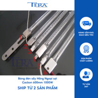 Bóng Đèn Sấy Hồng Ngoại Sợi Cacbon 600mm 1000W - BongdenUV