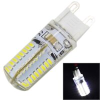 Bóng đèn silicon G9 4W 210LM, 64 LED SMD 3014, Ánh sáng trắng, AC 220V