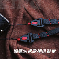 Bóng đèn Staggered|Dây Phát Hành Nhanh Dây Đeo Camera Đa Năng Dây Phát Hành Nhanh Khóa Phim Máy Polaroid Thẻ Đen Treo Cổ Thiết Kế Tiểu Thuyết Phù Hợp