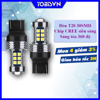Bóng Đèn T20 3157 Đèn Xi Nhan, Đèn Lùi LED Chuyên Dụng Cho Xe Hơi Và Xe Máy