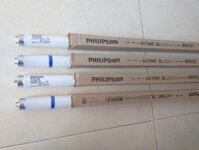 BÓNG ĐÈN THU HÚT CÔN TRÙNG CHỐNG VỠ TL-D 18W ACTINIC BL SECURA UVA 60CM