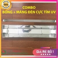 Bóng đèn tia cực tím UV diệt khuẩn [Combo Bóng + Máng 45cm] - SP mới nhất 2020