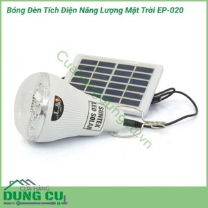 Bóng đèn tích điện năng lượng mặt trời Suntek EP-020