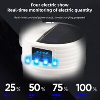 Bóng đèn tích điện sạc pin tích hợp đèn pin cầm tay và móc treo MX 519 chống nước sáng - BH 12T