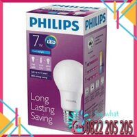 Bóng đèn tròn Led bulb 7w Philips đui E27 Chính Hảng