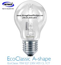 Bóng đèn tròn Philips Halogen Ecoclassis 53W E27 A5 230V