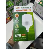 Bóng đèn trụ nhôm KING LED - EUROSUPER 50W