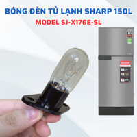 Bóng Đèn Tủ Lạnh SHARP Inverter 150L Model SJ-X176E-SL Chuẩn Theo Tủ