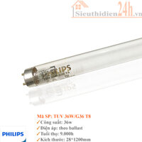 Bóng Đèn UV 1m2 Philips TUV 36w G36 T8