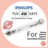 Bóng đèn UV PHILIPS TUV 4W G4T5 Đèn khử trùng ống cho bình sữa bé, Haenim Spectra, Upang, Máy tiệt trùng Xiaolang | Khử trùng tại nhà