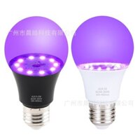 Bóng Đèn UV Tím-9W-E26-(385-400nm) trang trí trong nhà, tiệc tùng