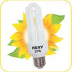 Bóng đèn Vnlite 3U-20W (vặn E)