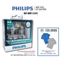 Bóng đèn xe hơi Philips X-tremeVision Pro150 H4 12V 60/55W