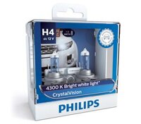 Bóng đèn xe hơi/ xe ô tô Halogen Philips City Vision H4 12342 CTV 12V 55W ánh sáng 4300K