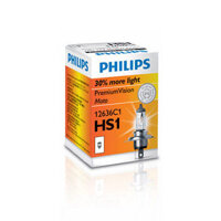 Bóng đèn xe hơi/ xe ô tô Halogen Philips City Vision HS1 12636 CTV 12V 55W ánh sáng 4300K