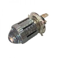 Bóng đèn xe máy LED H4 (HS1) cos trắng pha vàng MotoLed