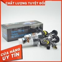Bóng đèn Xenon Aozoom tăng sáng cho xe KIA Cerato bóng Pha - Xenon H7 - Tặng 1xCam Lùi Siêu Nét ,1x vorcher của shop - T