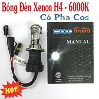 Bóng Đèn Xenon H4 - 6000K Có Pha Cos