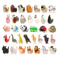 Bóng Đi Bộ Đi Bộ Phim Nhôm Động Vật Hoạt Hình Hình Đứng Hình Cá Heo Sinh Nhật Bơm Hơi Đi Bộ Thú Cưng 3.14