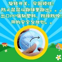 Bóng đồ chơi cho chó bằng cao su đặc TOF | Boss HamsterTEWR67