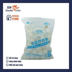 Bóng Double Fish V40+ 0 sao 100q/hộp