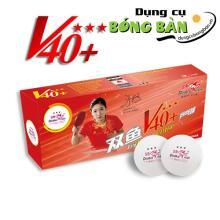 Bóng Double Fish V40+ 3 sao 10q/hộp
