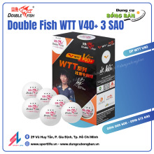Bóng Double Fish V40+ 3 sao 10q/hộp