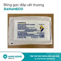 Bông Gạc Tiệt Trùng 8x15cm Danameco (Cái)