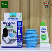 Bóng Giặt Dr.Beckmann Trockner Ball - Chống Nhăn Quần Áo Khi Giặt Máy - Tiết Kiệm Thời Gian Là Ủi