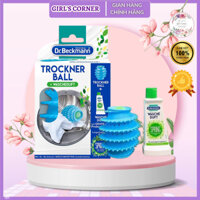 Bóng giặt Sấy Chống Nhăn Quần Áo Dr.Beckmann Trockner Ball 50ml, mềm vải, sạch [Đức] [khuyến mại]