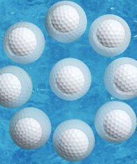 Bóng Golf lõi kép nổi trên nước - PGM Q004