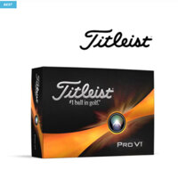 Bóng golf Titleist Pro v1 – Chính Hãng, Mẫu mới 2024 – hộp 3 bóng, 6 bóng, 12 bóng