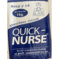 Bông gòn y tế Quick Nurse, bịch 1kg