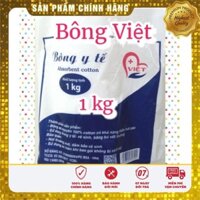 Bông Gòn Y tế  Việt ( Gòn cuộn 1 kg hoặc Gòn viên 0,5 kg)