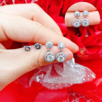 Bông Halo Tròn Tòn Teng - Moiss 3.6-5.0mm GRA -BMT02