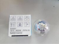 Bóng  Halogen chén 12V 100w, 64637