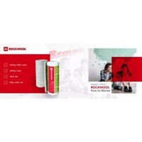 Bông khoáng Dạng cuộn Rockwool RockAir Cách âm Cách nhiệt
